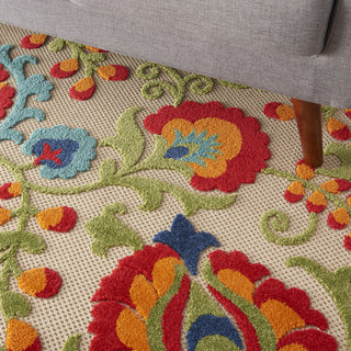 Nourison Aloha ALH17 Multicolor Area Rug 