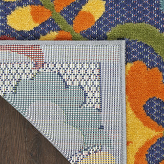 Nourison Aloha ALH17 Navy Multicolor Area Rug 