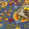 Nourison Aloha ALH17 Navy Multicolor Area Rug 
