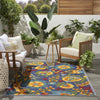 Nourison Aloha ALH17 Navy Multicolor Area Rug 