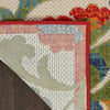 Nourison Aloha ALH17 Red Multicolor Area Rug 