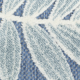 Nourison Aloha ALH18 Blue Area Rug Detail