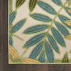 Nourison Aloha ALH18 Green Multicolor Area Rug Detail Image
