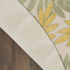 Nourison Aloha ALH18 Green Multicolor Area Rug Corner Image