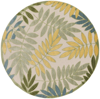 Nourison Aloha ALH18 Green Multicolor Area Rug Main Image