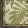 Nourison Aloha ALH18 Ivory Green Area Rug Detail Image
