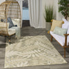 Nourison Aloha ALH18 Ivory Sage Area Rug Swatch Image