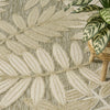 Nourison Aloha ALH18 Ivory Sage Area Rug Texture Image