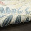 Nourison Aloha ALH18 Ivory Rose Area Rug Detail Image