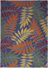 Nourison Aloha ALH18 Navy Multicolor Area Rug Main Image
