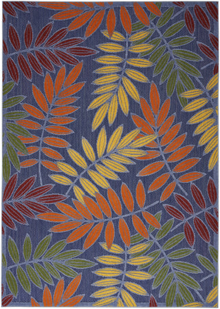Nourison Aloha ALH18 Navy Multicolor Area Rug Main Image