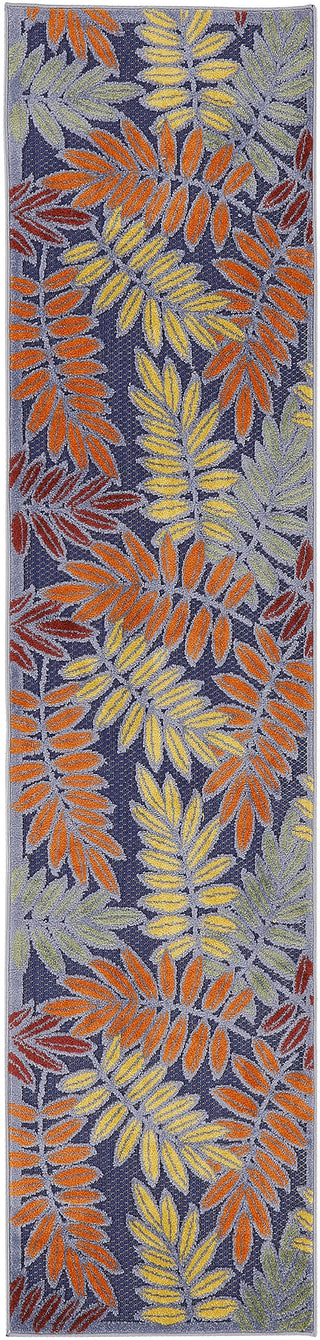 Nourison Aloha ALH18 Navy Multicolor Area Rug Main Image
