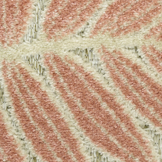 Nourison Aloha ALH18 Sage Rose Area Rug Close Up