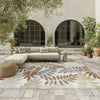 Nourison Aloha ALH18 Blue Mocha Area Rug 