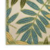 Nourison Aloha ALH18 Green Multicolor Area Rug 