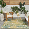 Nourison Aloha ALH18 Green Multicolor Area Rug 