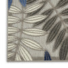Aloha ALH18 Grey/Blue Area Rug by Nourison 
