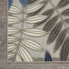 Aloha ALH18 Grey/Blue Area Rug by Nourison 
