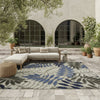 Aloha ALH18 Grey/Blue Area Rug by Nourison 