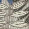 Aloha ALH18 Grey/Blue Area Rug by Nourison 
