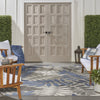Aloha ALH18 Grey/Blue Area Rug by Nourison 