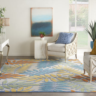 Nourison Aloha ALH18 Ivory/Multi Area Rug 