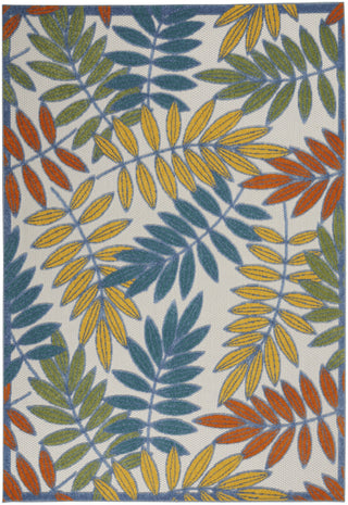Nourison Aloha ALH18 Ivory/Multi Area Rug 