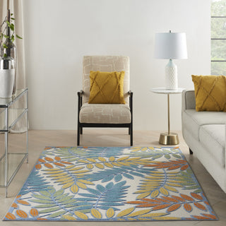 Nourison Aloha ALH18 Ivory/Multi Area Rug 