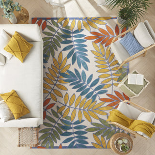 Nourison Aloha ALH18 Ivory/Multi Area Rug 