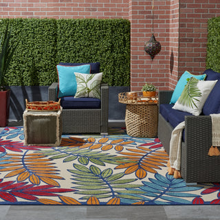 Nourison Aloha ALH18 Multicolor Area Rug 
