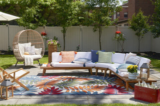 Nourison Aloha ALH18 Multicolor Area Rug 