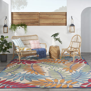 Nourison Aloha ALH18 Multicolor Area Rug 