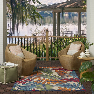 Nourison Aloha ALH18 Multicolor Area Rug 