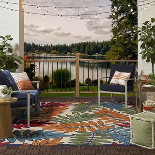 Nourison Aloha ALH18 Multicolor Area Rug 