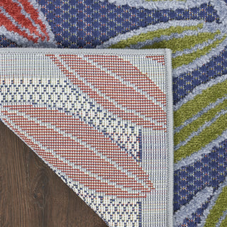 Nourison Aloha ALH18 Navy Multicolor Area Rug 