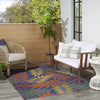 Nourison Aloha ALH18 Navy Multicolor Area Rug 