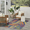 Nourison Aloha ALH18 Navy Multicolor Area Rug 
