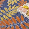 Nourison Aloha ALH18 Navy Multicolor Area Rug 