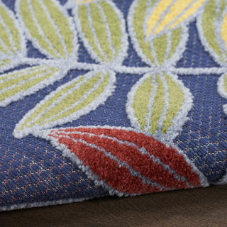 Nourison Aloha ALH18 Navy Multicolor Area Rug 