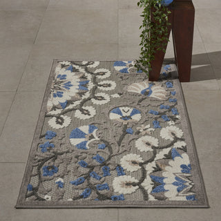 Aloha ALH20 Grey/Multi Area Rug by Nourison 