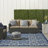 Aloha ALH21 Grey/Blue Area Rug by Nourison 
