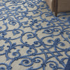 Aloha ALH21 Grey/Blue Area Rug by Nourison 