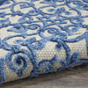 Aloha ALH21 Grey/Blue Area Rug by Nourison 
