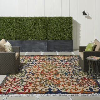 Nourison Aloha ALH21 Multicolor Area Rug 