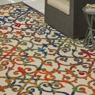 Nourison Aloha ALH21 Multicolor Area Rug 