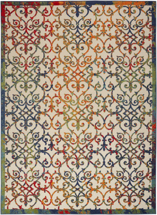 Nourison Aloha ALH21 Multicolor Area Rug 