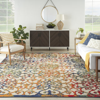 Nourison Aloha ALH21 Multicolor Area Rug 