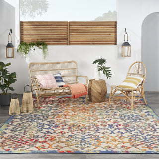 Nourison Aloha ALH21 Multicolor Area Rug 