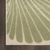 Nourison Aloha ALH24 Green Yellow Area Rug Detail Image