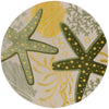 Nourison Aloha ALH24 Green Yellow Area Rug Main Image